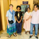 Margaret from USA with her son Deepak visited SMSS